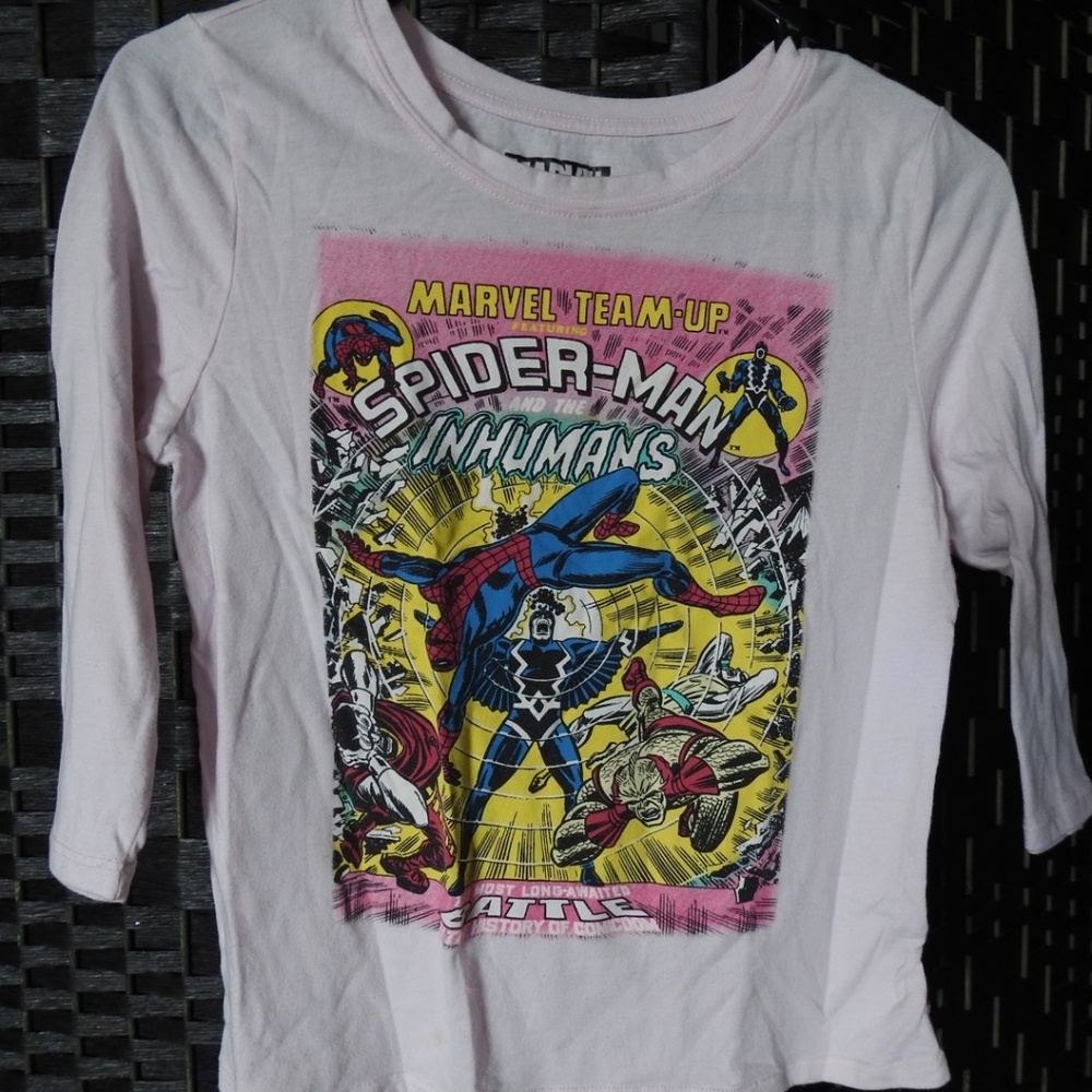 Youth Comic Book Series Marvel Spider Man T-shirt